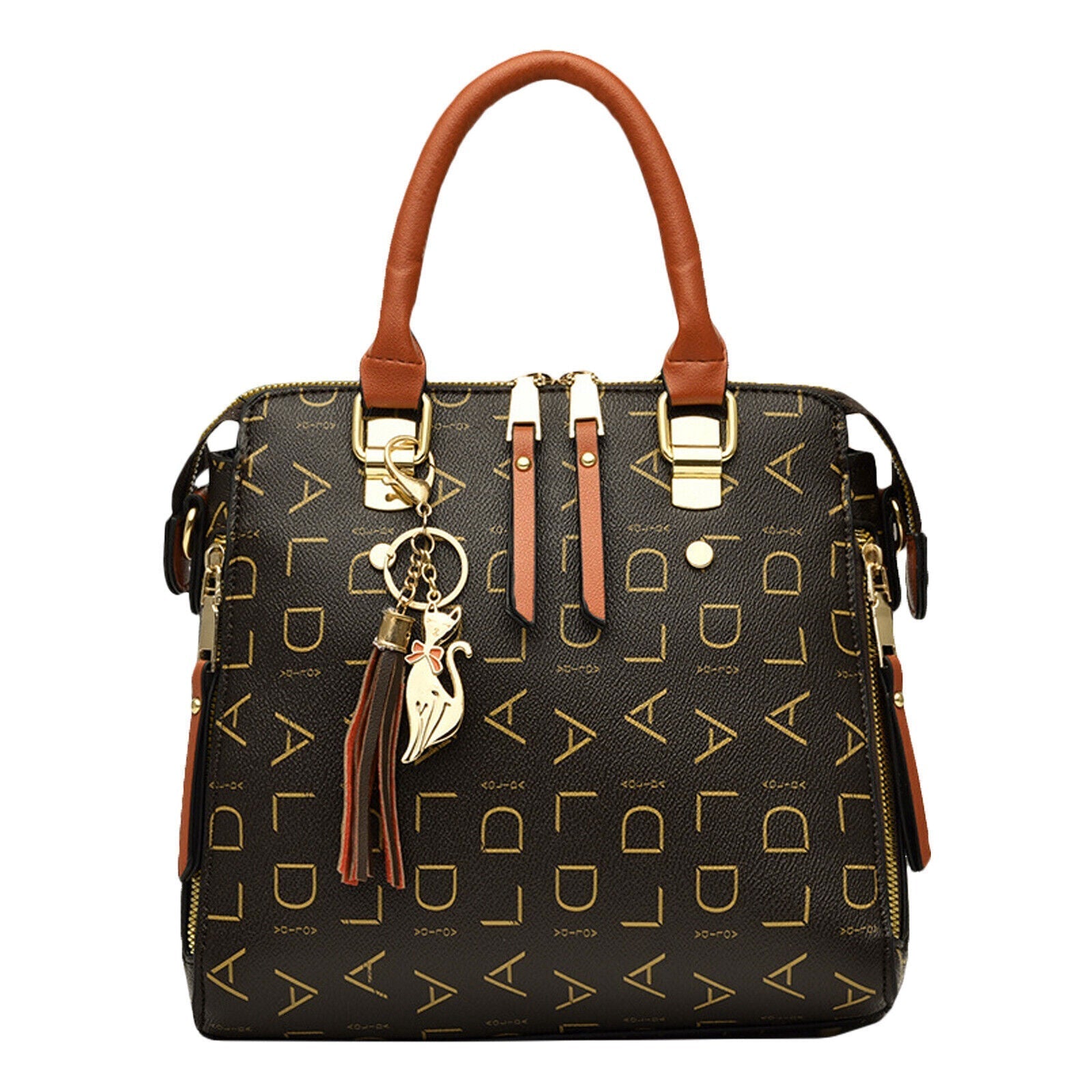 Women PU Leather Handbag Shoulder Bag Crossbody Satchel Messenger Purse Tote 24Hr Smart